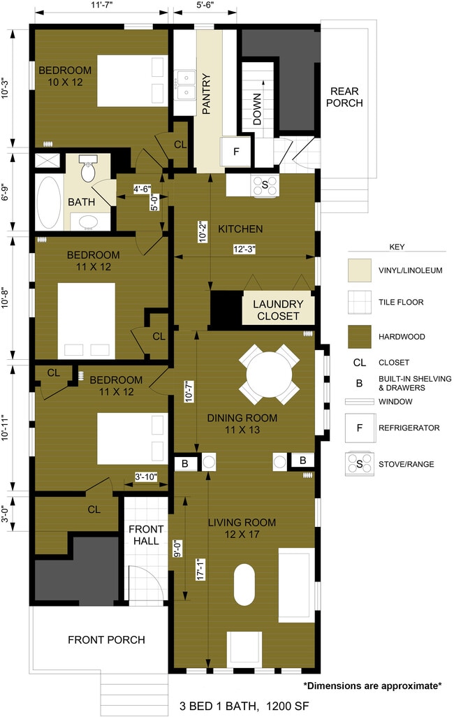 1st Floor Unit - 149 Parker St