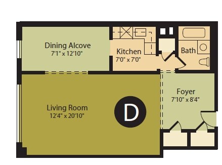 Estudio - Sussex Hall Apartments