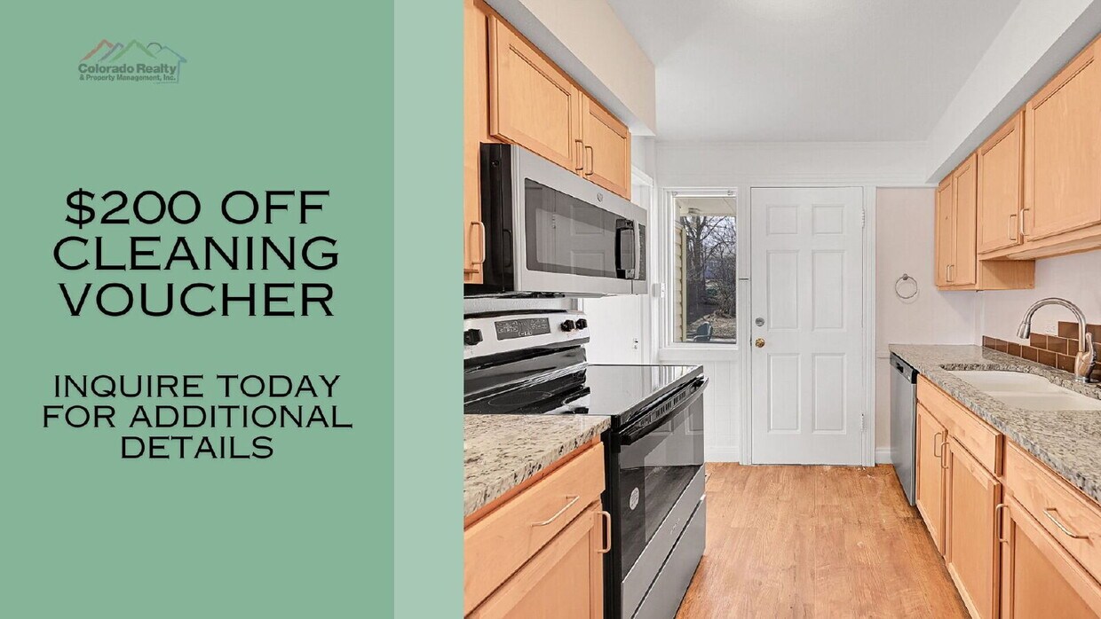 $2,240.95, $200 Off Cleaning Voucher, 4 Beds 1 Bath Single Family Home in Denver with Washer and ... - $2,240.95, $200 Off Cleaning Voucher, 4 Beds 1 Bath Single Family Home in Denver with Washer and ...