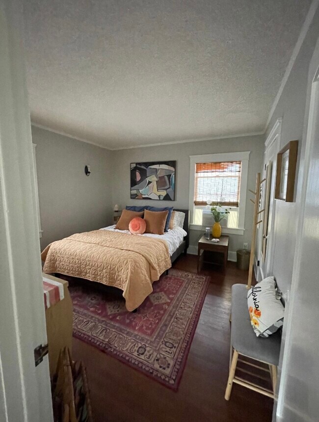 Bedroom with AC - 1745 E 1st St
