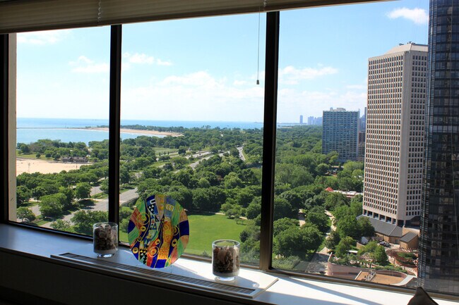 Living Room Window - 5455 N Sheridan Rd