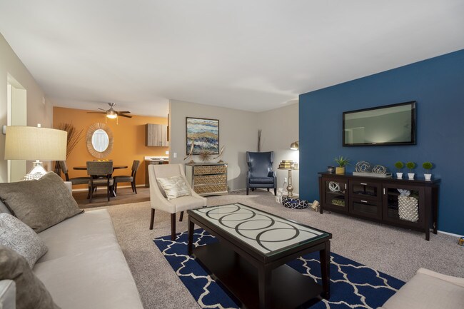 Sala de estar - Diamond Forest Apartments