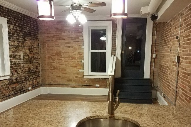 Door to first floor patio - 224 W Main St