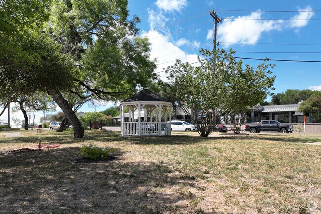 Residents of Live Oak can relax at the community garden and pavilion.