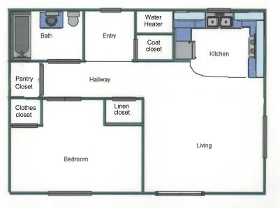 Floorplan - Sea Haven Apartments