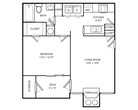 1 Bedroom 1 Bath 832