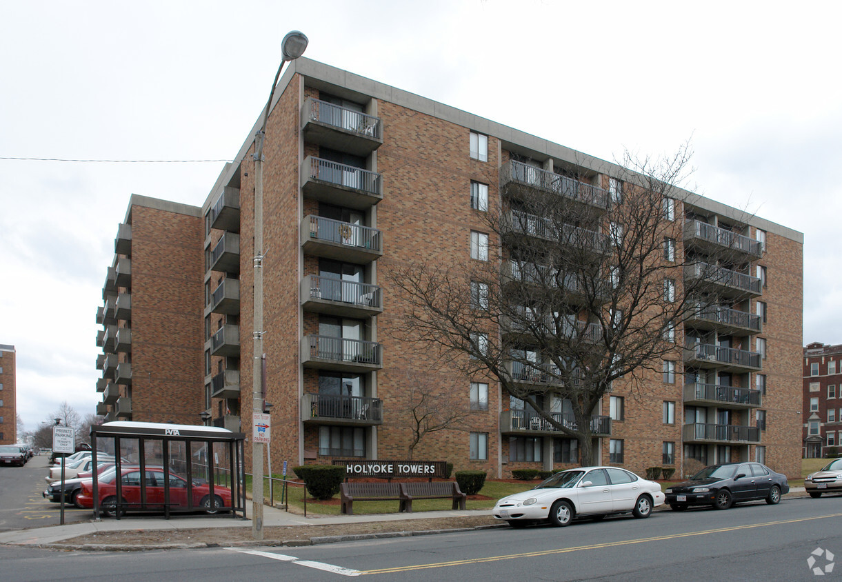 Front of Building - Holyoke Towers