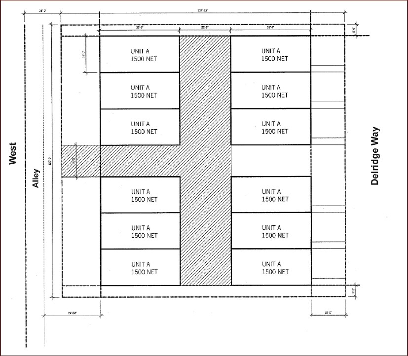 Floorplan - Delridge Triplex