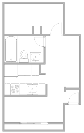 Floorplan - Maple Court Apartments