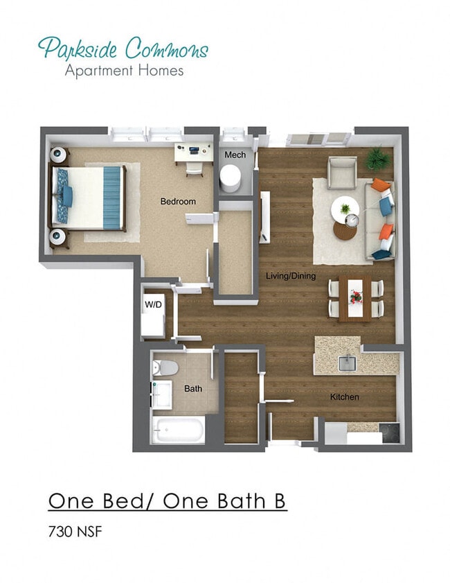 Interior Photo - Parkside Commons Apartments