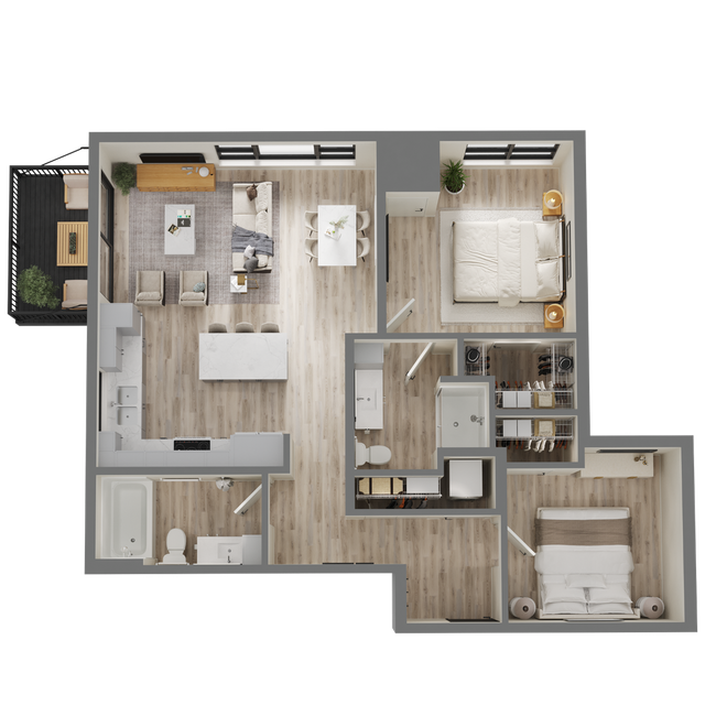 Interior Photo - B7 Flats
