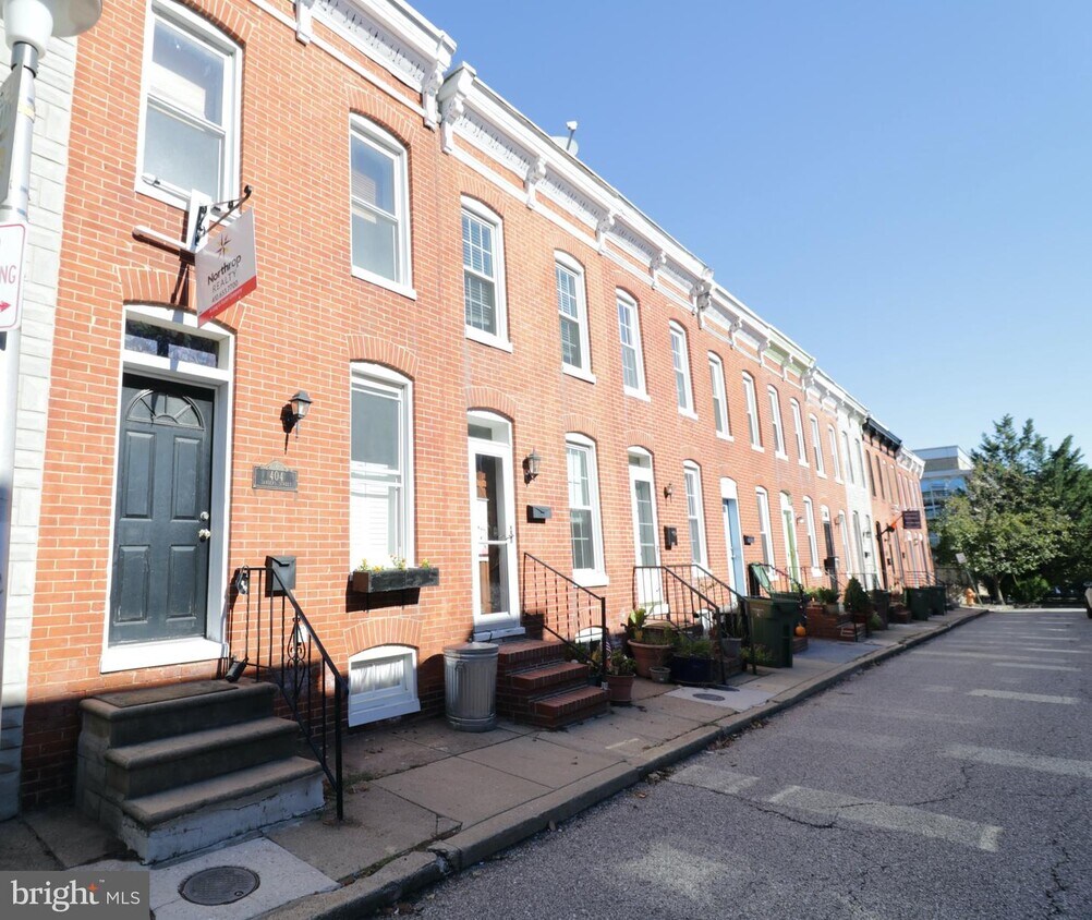 404 Sanders St, Baltimore, MD 21230 Townhouse for Rent in Baltimore
