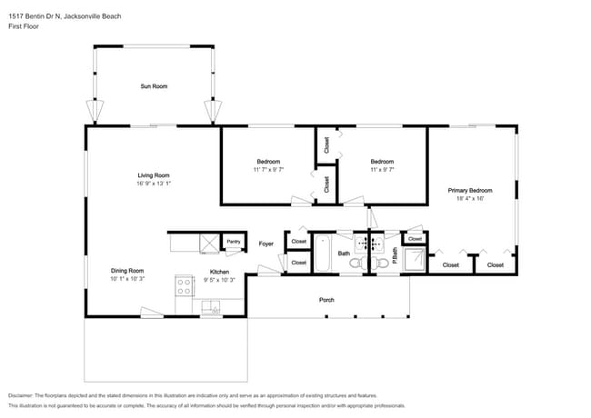 Building Photo - 1517 Bentin Dr N