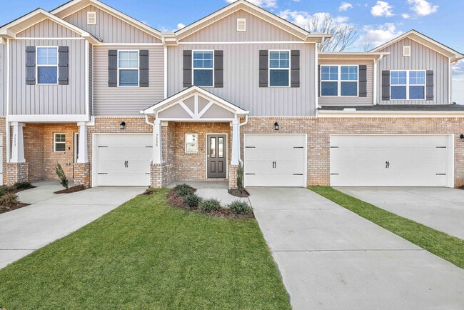 New 3-Bedroom Townhomes with Garage and Front Porch Entry - Elio at Research Park | Townhomes for Rent