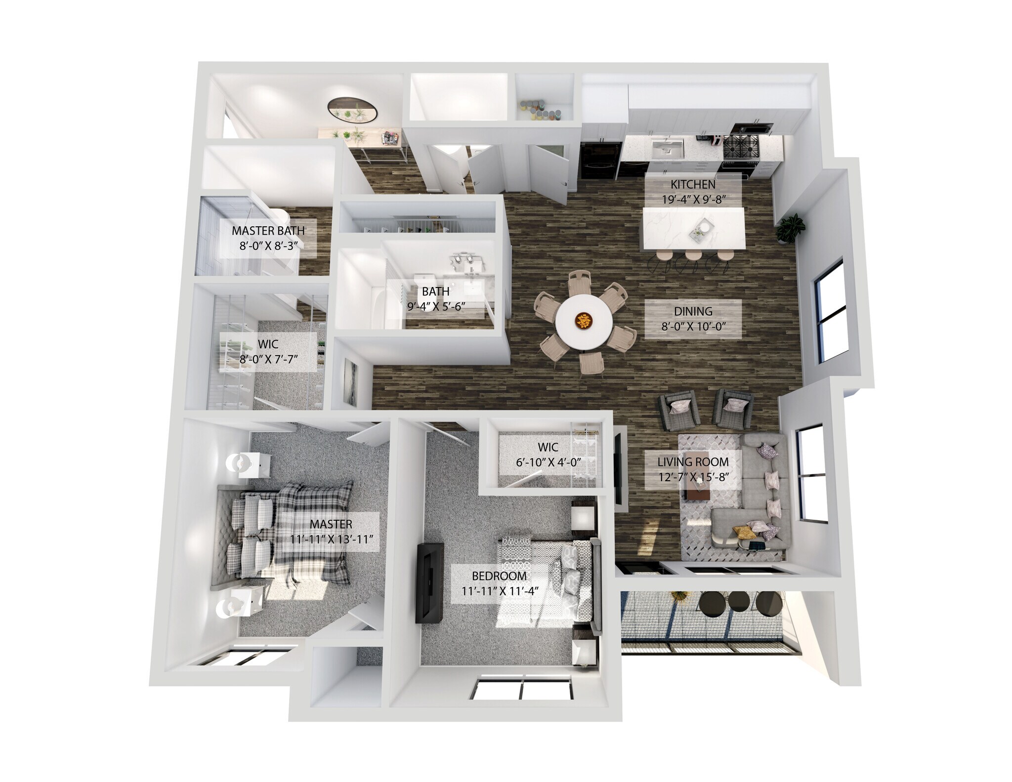The Avenue District Apartments – Phase II - Floor Plan C
