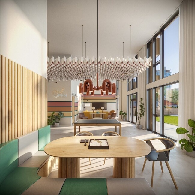Sol Modern Phoenix Apartments Game Room - Sol Modern