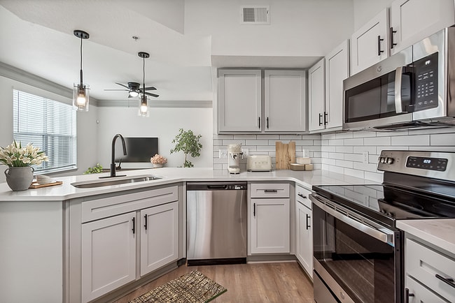 1x1 877 sqft A4U - Kitchen_004 - Halston Four Corners