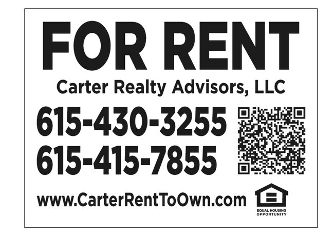 Foto del edificio - Nice two bedroom with a garage in Murfreesboro by Carter rent to own