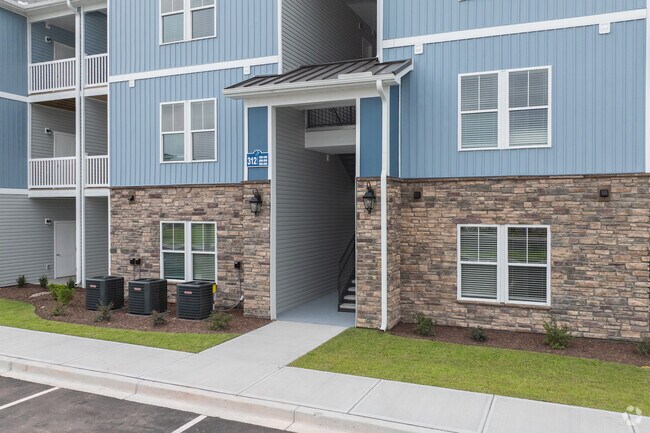 Building Entrance - Pelican Crossing