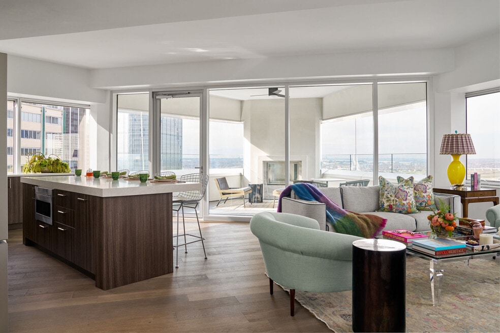 Illustration of Luxury Condo Apartments Dallas