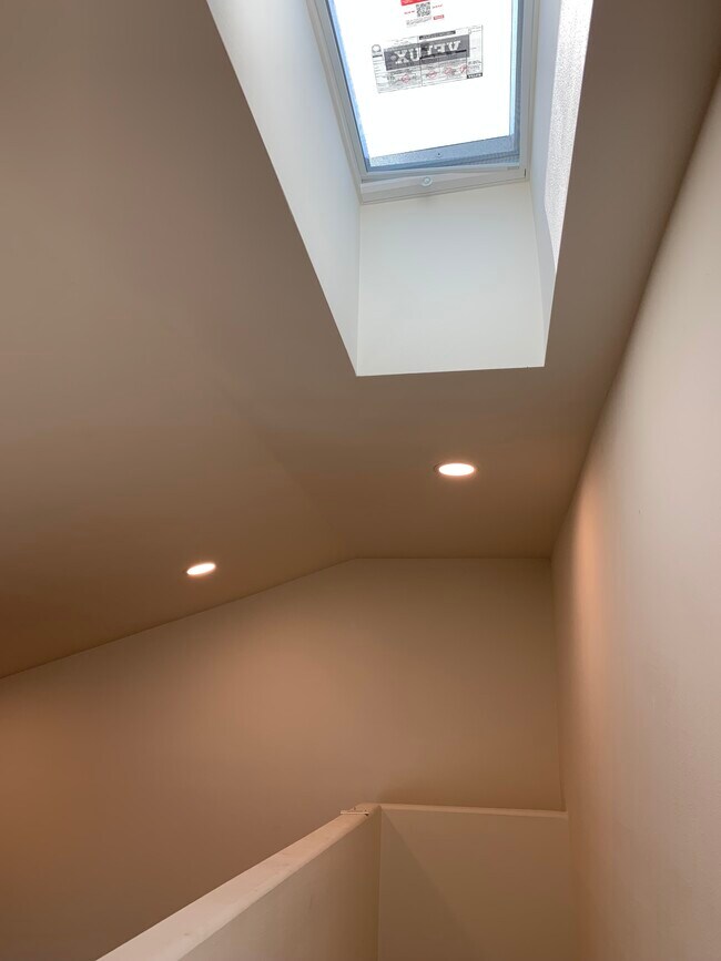 Venting skylight on 2nd floor - 612 S Paula Dr