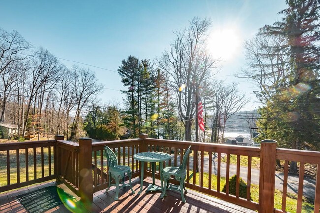 Deck view - 325 Rock Lodge Rd