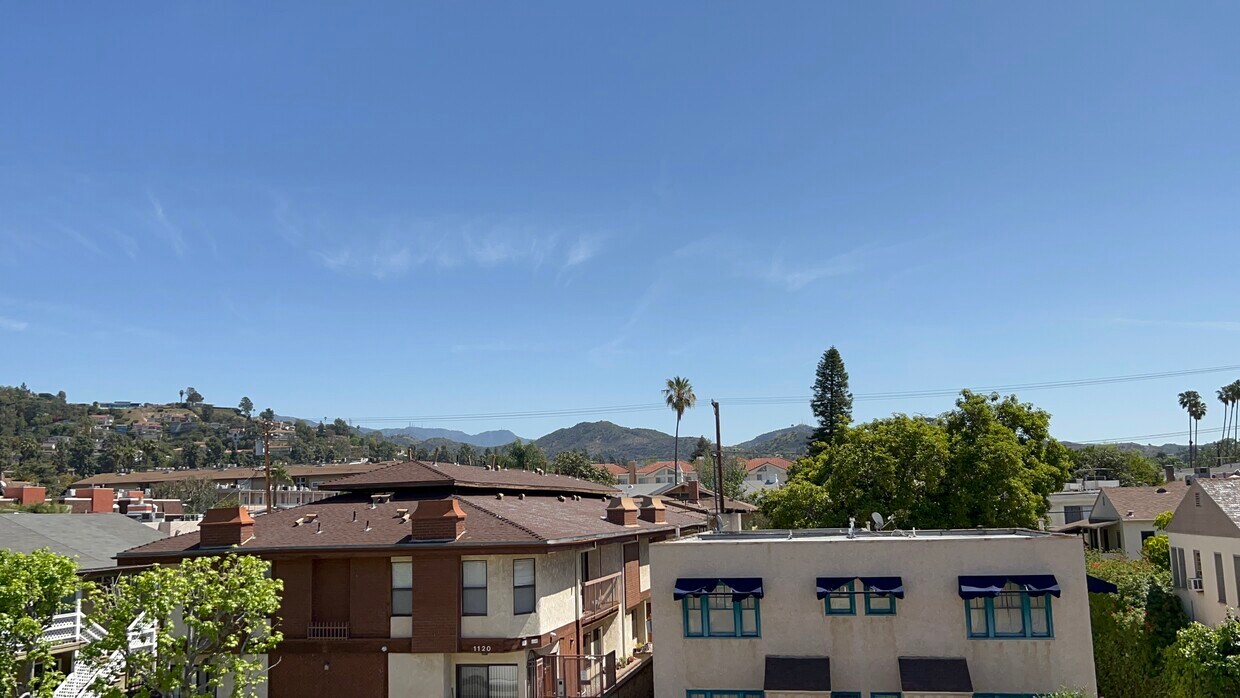 View from balcony! - 1117 N Maryland Ave