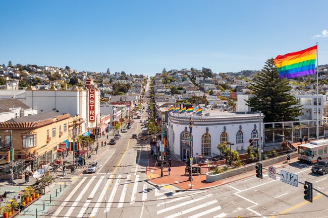 Largely known as an LGBTQ-friendly area, Eureka Valley/Dolores Heights has lots of pride.