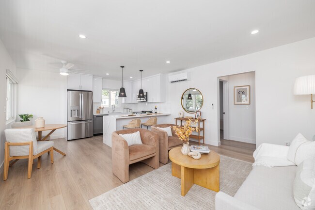 1 dormitorio, 1 baño - 56 m² - Sala de estar - Pacific Apartment Homes @ 1620 E Maple