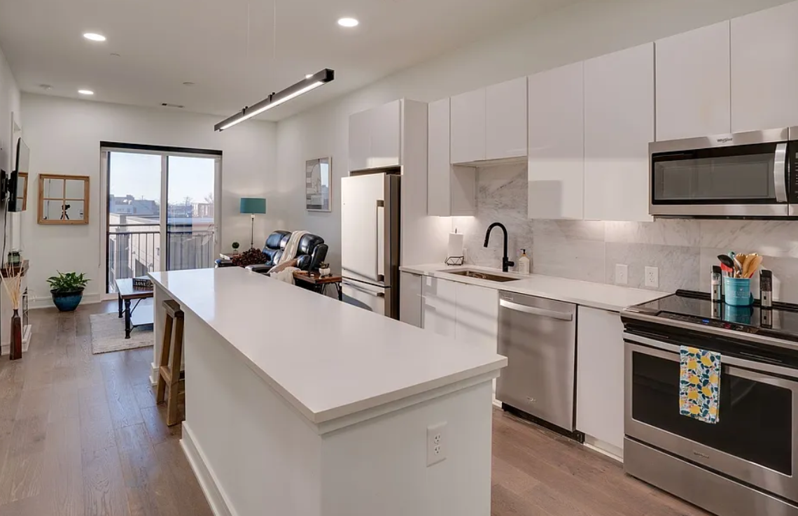Kitchen with Island - 1125 10th Ave N