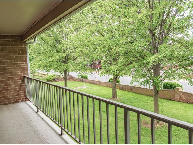 Sample Balcony - Westover Village Apartments