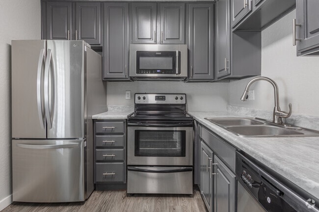 2BR, 1BA - 825 SF - Montecito Apartments