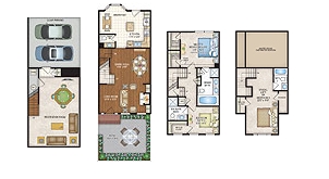 Model C - Abingdon Court Apartments