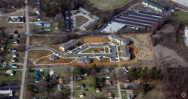 Aerial Photo - Gold Hill Apartments