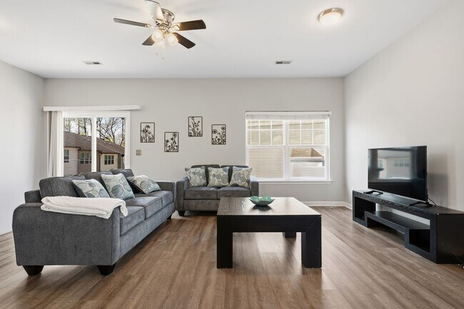 Building Photo - FULLY FURNISHED - Upgraded End-Unit Retreat | 3BR/2.5BA, Dedicated Office Space & Private Garage ...