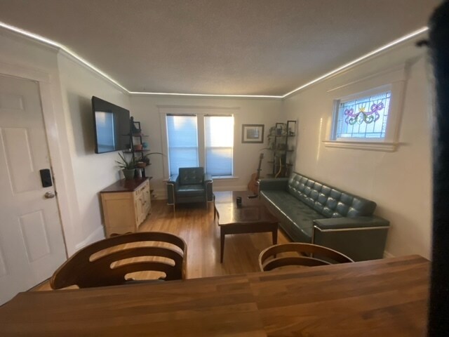View from kitchen into living room - 2621 Colfax Ave S
