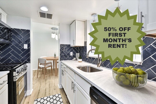 Elevate your living at West River Apartments with modern finishes and inviting spaces. Enjoy sleek kitchens and vibrant community amenities. Take advantage of 50% off your first month's rent! Schedule your tour today and make it your new home! - West River Apartments