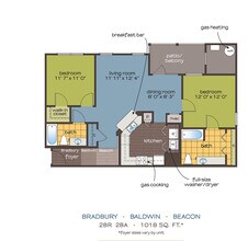 Interior Photo - The Ledges Apartment Homes