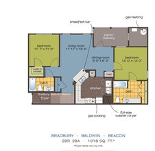 Interior Photo - The Ledges Apartment Homes