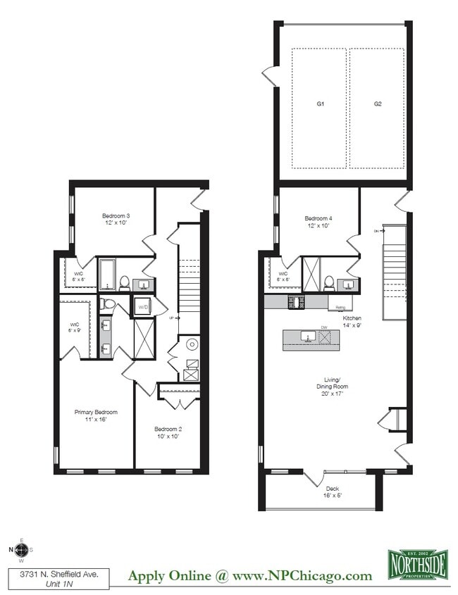Floorplan - Wrigley Flats