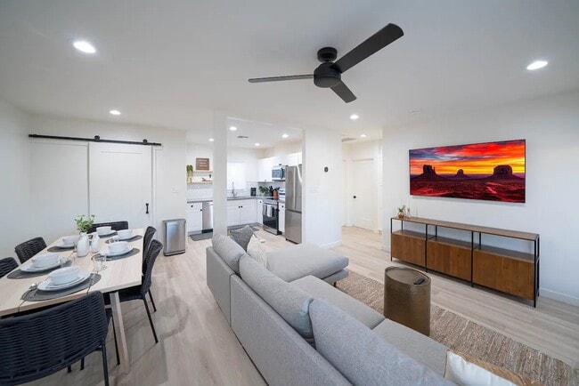 Living Area - 608 W 9th St House