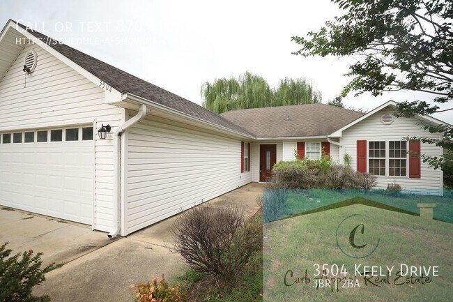 Building Photo - Spacious 3 bed 2 bath home - Nettleton!