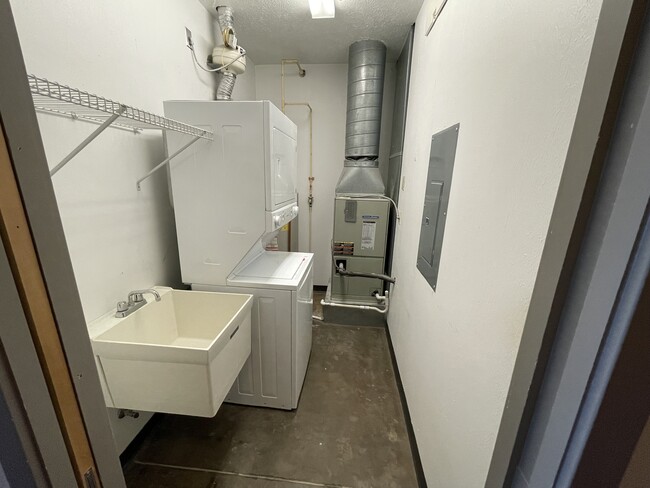 Utility closet - 1104 Prospect Ave E