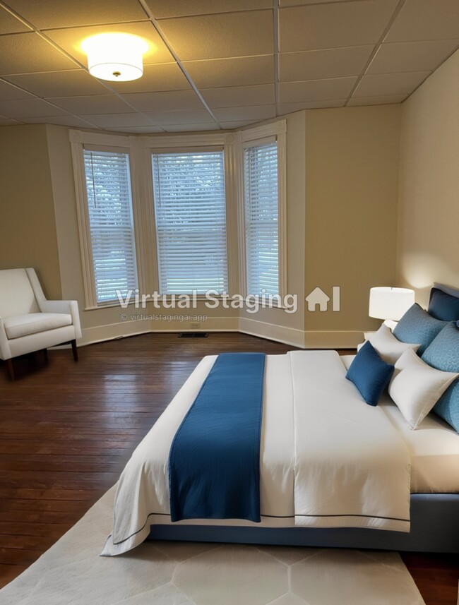 Masterbedroom Virtual Staging - 22 Carroll St