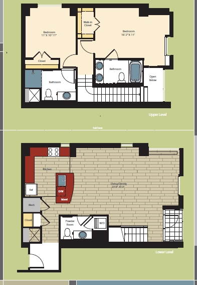 1HAB/1BA - Plaza Lofts 22