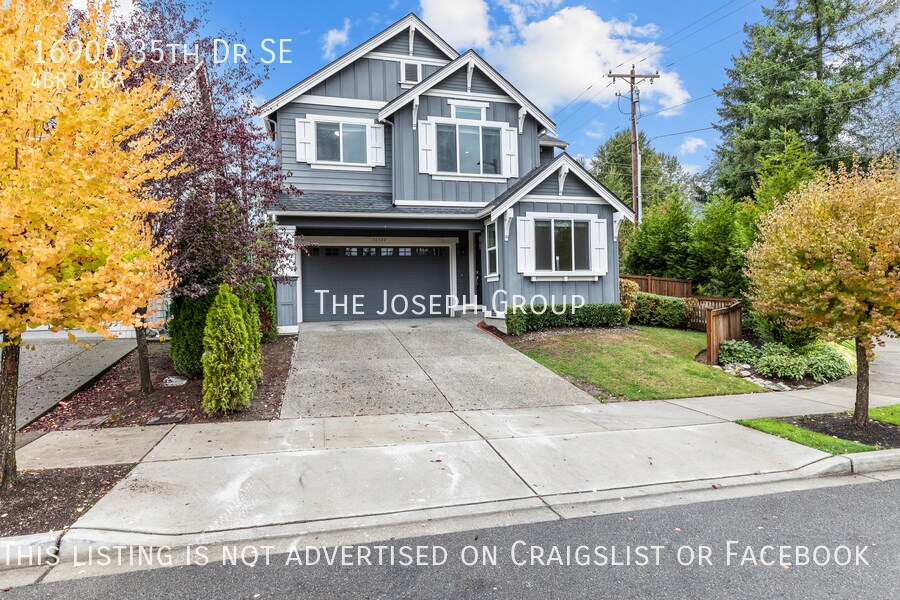 Stunning 4BD/2.5BA 2story Home in Bothell! House Rental in Bothell