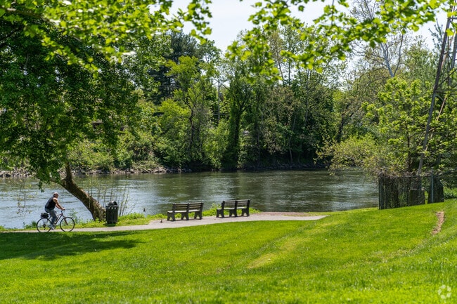 Only a few miles away from Manatawny-Farmington, the Schuylkill River Trail provides many miles of paved paths for recreation.