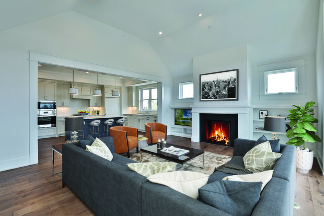 Unit 209 Living Room - Residences at One Highland