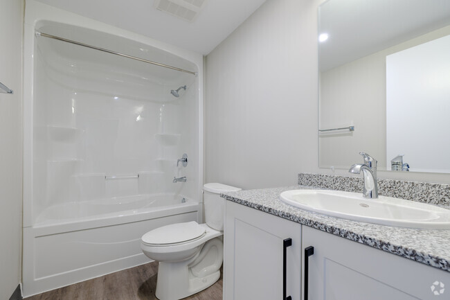 3BR, 1BA - 765SF - Bathroom - Bloomingdale Mews 2