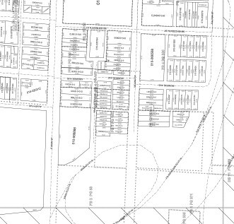La propiedad Mapa de la parcela - 361-369 S 17th St